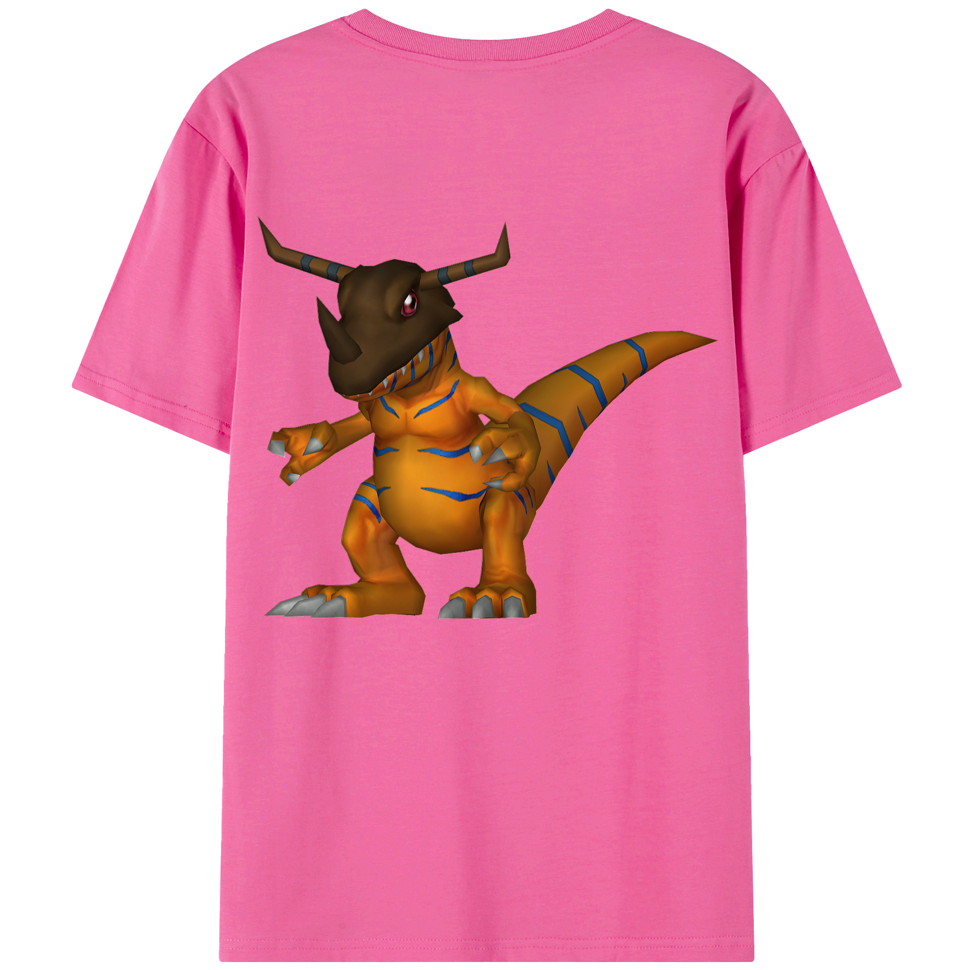 （画像用） Digimon デジタルモンスター/デジモン レディース半袖Tシャツ(バックプリント)